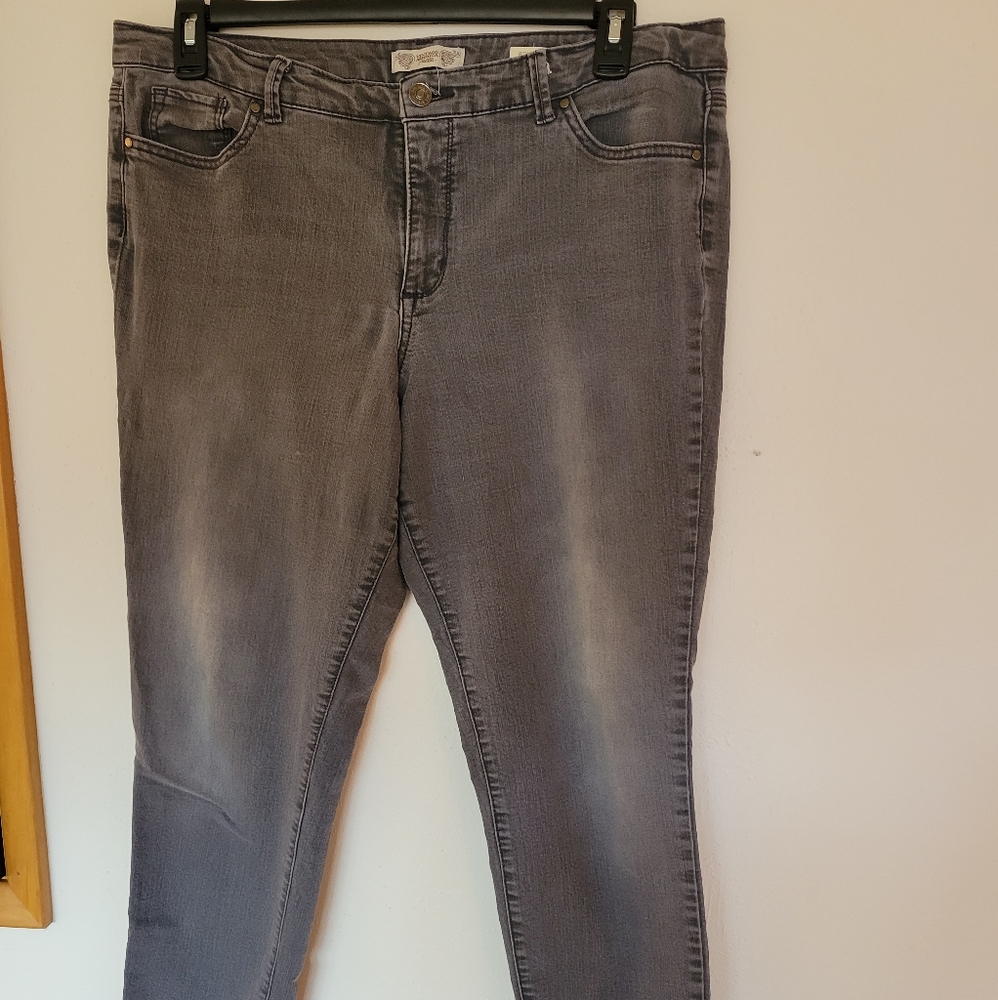 Gray jeans